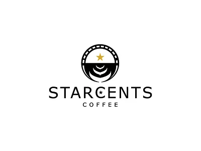 Starcents Coffee Logo Design branding brarand identity coffee coffeelogo coffeeshop graphic design logo logo inpirations logogram ui