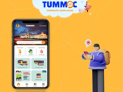 Travel App Commute Transport app bus cleartrip commute design holiday metro mobile office train transport travel ui ux yatra