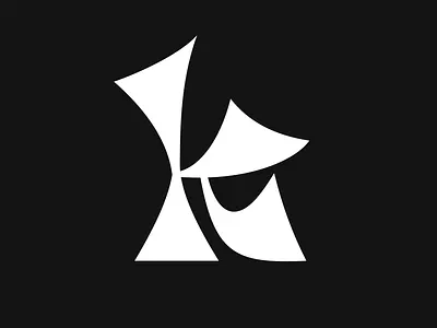 Reversed Contrast Letter k design editorial fonts lettering logo type type design typeface typography ui ux