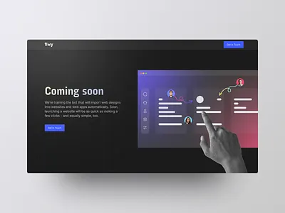 Fiwy - No-code design-to-site shortcut art director branding design development expert illustration logo minimal presentation ui web website website design wordpress