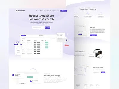 KeysForWeb design development illustration minimal trend uiux web website website design wordpress
