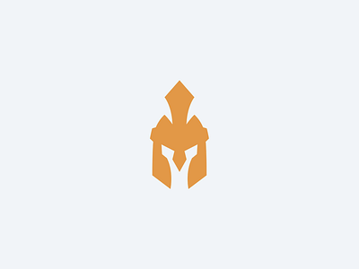 Spartan Logomark gaming helmet knight logo mascot spartan