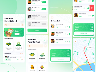 Food & Drink Delivery Mobile App V-1.0 app app design app designer burger app delivery app eating fast food delivery food food and drink food app food delivery food delivery app food delivery application food delivery service food design lunch mobile app ui ui design