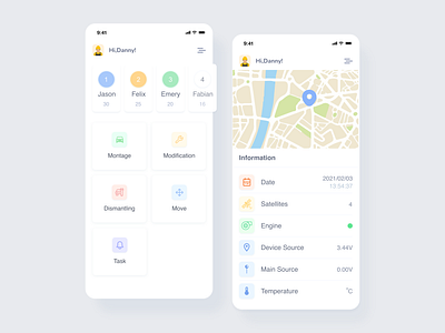 GPSControl Setup App adobexd app appdesign application car design designinspiration dribbble employees gps illustration ios ios app map montage ui ui ux uidesign uiux uxdesign