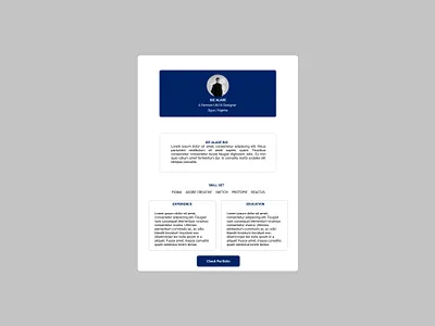 User Profile Design dailyui design interface design mobile design ui ux webui