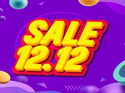 12.12 mega sale banner template 12.12 3d beautiful evening design big offer branding design flash sale graphic design icon illustration logo super asle typography ui ux vector