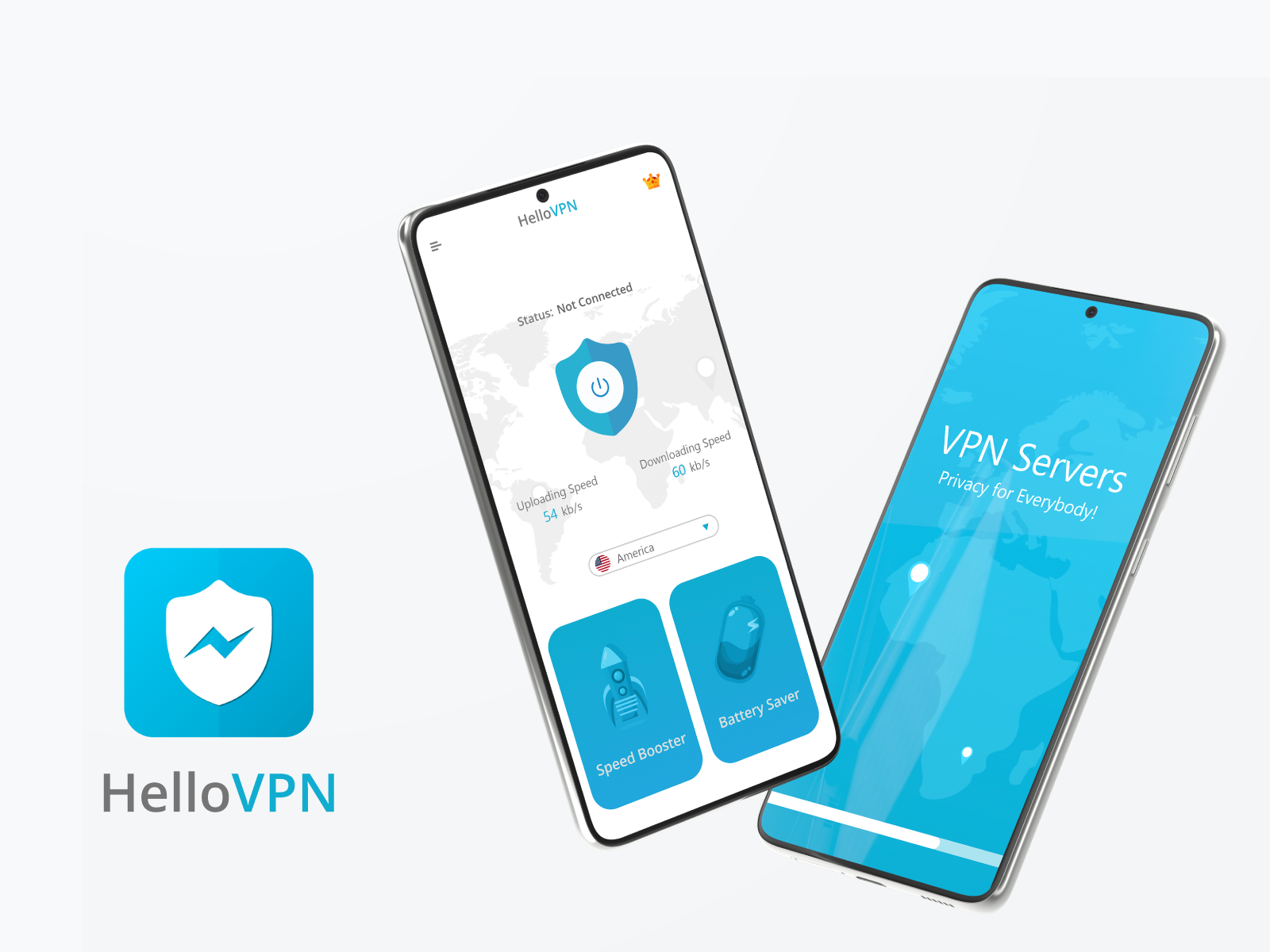 UI/UX: App Design VPN by Xeon Technologies on Dribbble
