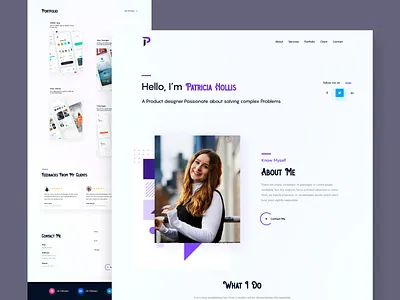 Personal CV/Resume Template appdesign carrer clean ui curriculum vitae cv resume template cv template materialdesign mobile app design portfolio portfolio site portfolio template resume resume template uidesign uxdesign