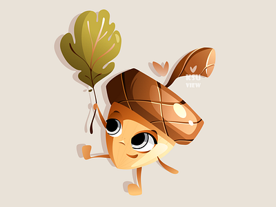 Acorn Character acorn acorn character character character design character set clipart coreldraw coreldrawx7 cute cute character illustration illustrator logo vector vector art vector illustration