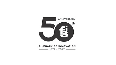 50th Anniversary logo branding graphic design logo