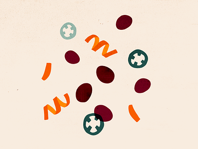 Thanksgiving ingredients, pt. 4: cranberry sauce cranberries doodle jalapeno oranges thanksgiving typography