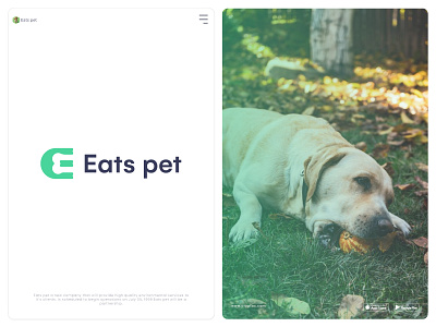 Eats pet Logo Design brand branding brandmark design icon identity letter logo logo design logo designer logo mark logodesign logos logotype mark monogram print symbol type typography