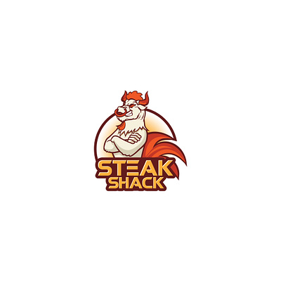 Steak Shack Logo ! art design icon illustration logo mascot design minimal logo vector