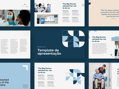 Presentation Template - Kora Lidera branding design powerpoint presentation shapes slides