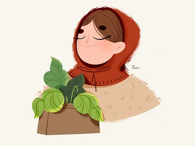 RED HOOD art illustration design artists artist creative forest girl graphic graphics hood illustration paper red redhood