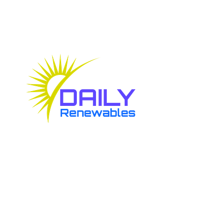 Daily Renewables branding illustration logo renewable