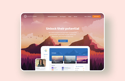 BreathingRoom Website app branding branding agency design illustration interactive ui we website