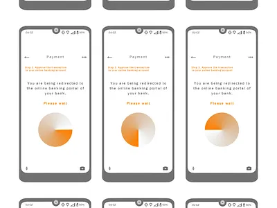 Lo-Fi Prototype of Mobile Bank Payment Flow - Update adobexd design paymentflow prototype ui uidesign uiux ux uxdesign