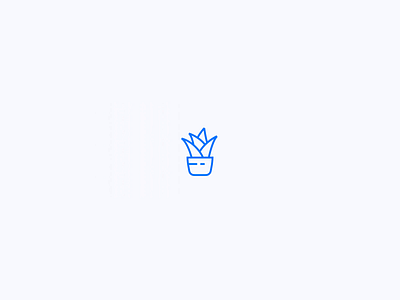 Plant Loading Animation calm icon animation loading loading animation micro plant