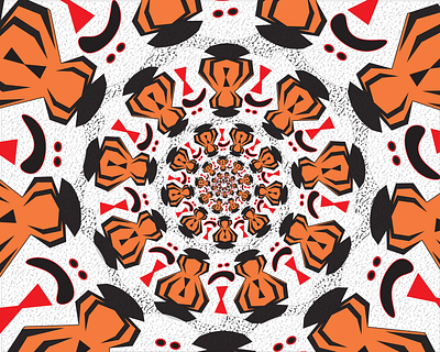 Halloween ghosts and spiders ghosts graphic design halloween spiders tessalation vector