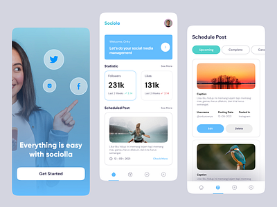 Sociola - Management Social Media Mobile Apps apps ios management mobile mobile apps social media social media management