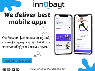 Mobile App Development Services in Dubai 3d app branding design graphic design illustration logo ui