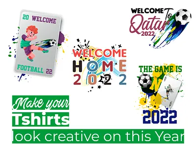 Welcome 2022 2022 football futbol happy new year marry christmas new design soccer t shirt world cup