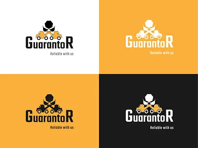 Construction machinery rental company logo logo аренда спецтехники брутальность вывеска дизайн бренда лого мужественность название оранжевый реклама серьезность стиль компании строительная техника строительные машины строительство фирма фронтальный погрузчик