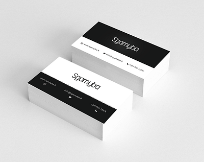 Business card design branding design vector