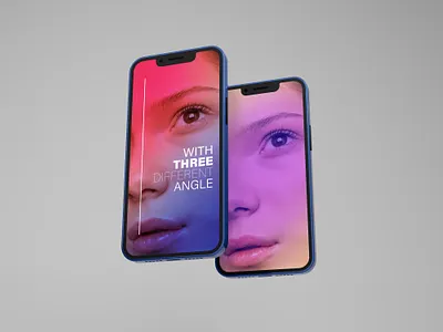 3D Smartphone mockup 3d company corporate design easy to use generator logo mobile app mobile app design mockup psd psd mockup template ui ux web design