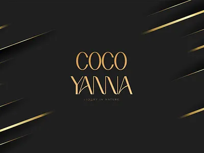 COCO YANNA LOGO branding clean design fontlogo graphic design icon logo logo design lettering minimal simple textlogo typography vector wordmarklogo