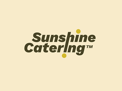 Sunshine Catering design logo