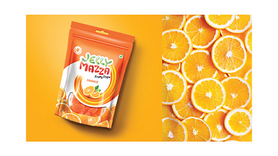 Zip lock Pouch Design for Fruity Pop design packaging typography