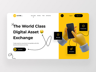 Digital Asset Exchange crypto digital asset exchange lbank trade uiux usdt