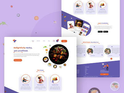 Latest 🍔 Food Delivery Website UI Design chef website delivery website food and drink food delivery food delivery landing page food delivery service food delivery website food order food website landingpage restaurant website uiux web design website