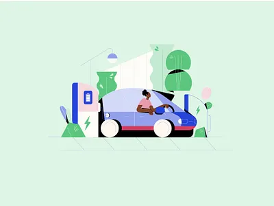 Vavoom electric vehicle financing group - video illustrations adobe illustrator animation brand illustrations brand video character character design character illustration electric vehicle explainer video explainer video designer explainer video illustrator freelance illustrator graphic design illustration motion graphics vector illustration video illustration