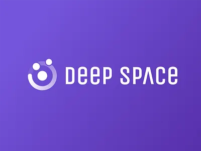 Deep Space Logo Design brand branding circle deep design gradient logo logotype moon orbit planets space universe