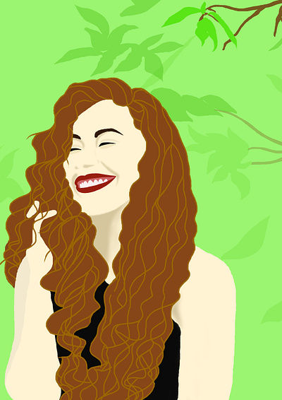Nature animation design illustration