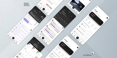 monily Mockup design mobile desi mockup ui ux