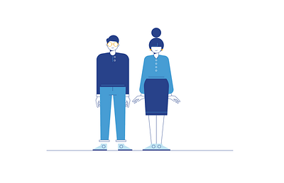 characters characters design graphic design illustration people retro style styletest vector