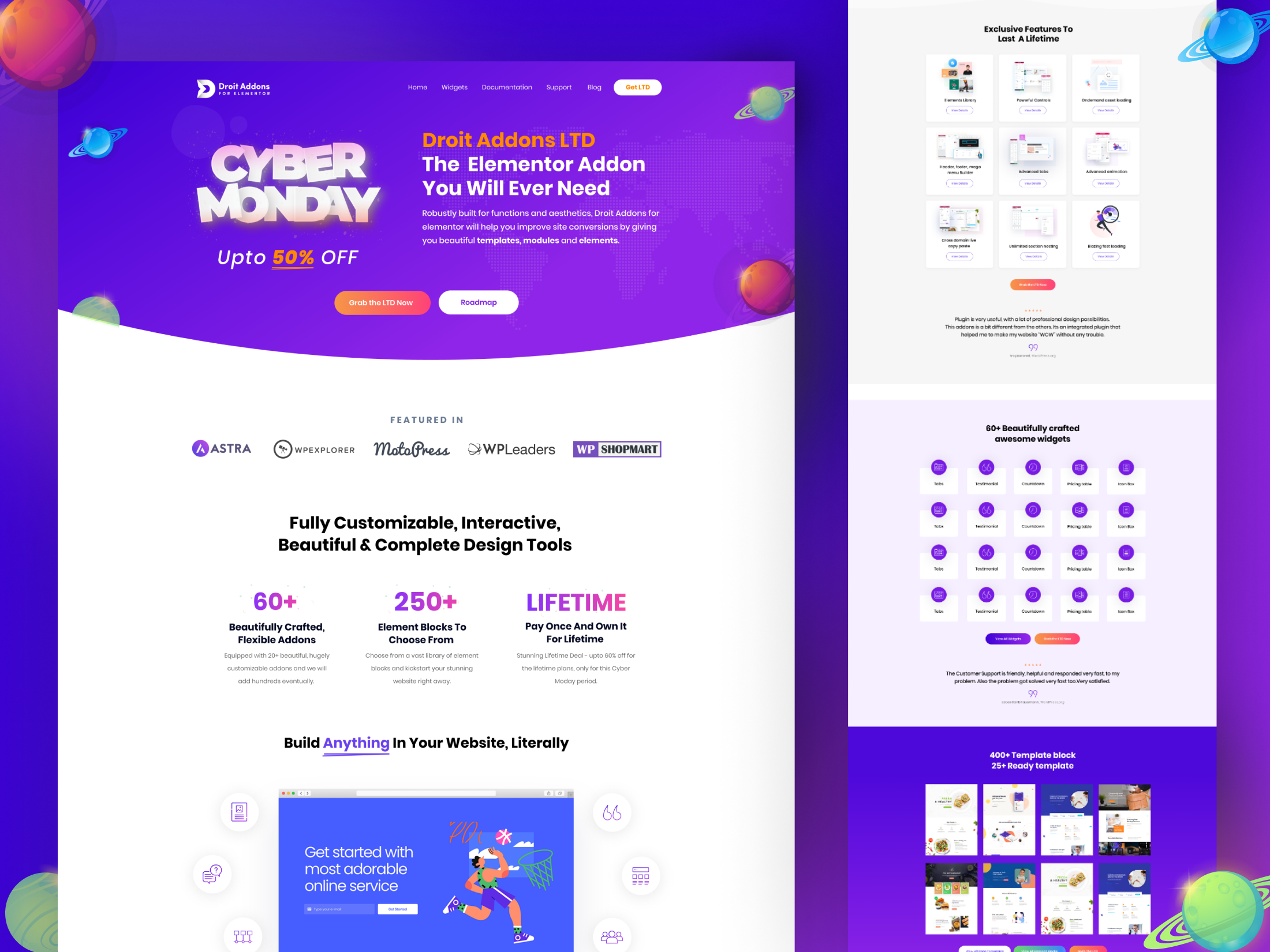 Example of Landing Page Design + Development