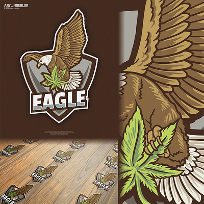 Eagle mascot logo brand branding design designs eagle esport esports flame illustration logo mascot skull