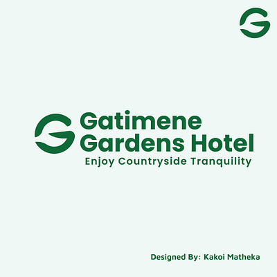 GATIMENE GARDENS BRAND IDENTITY branding design illustration illustrator logo minimal photoshop ui ux vector
