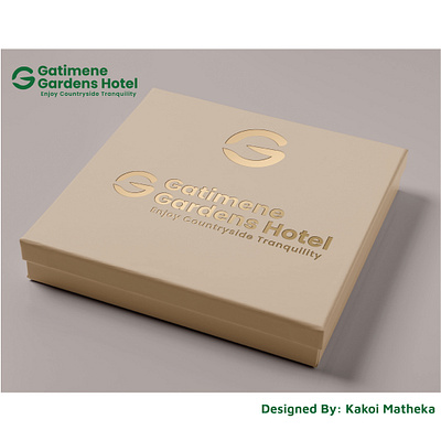 GATIMENE GARDENS LOGO branding design illustration illustrator logo minimal photoshop ui ux vector