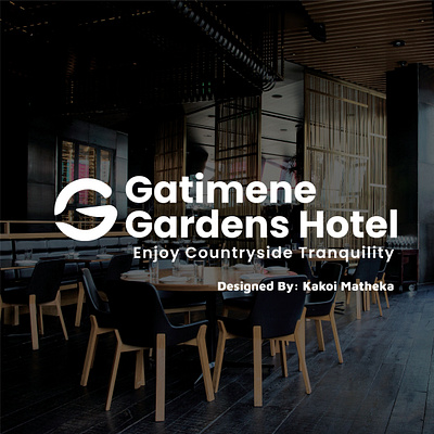 GATIMENE GARDENS LOGO branding design illustration illustrator logo minimal photoshop ui ux vector