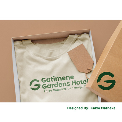 GATIMENE GARDENS LOGO branding design illustration illustrator logo minimal photoshop ui ux vector