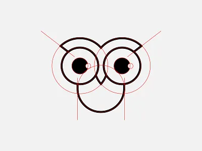 Owl logo grid animalart animallogo branding businesslogo creativelogo customlogo design graphic design icon illustration logo logo design logodesignservice logogrid logogridding logotype owllogo ui ux vector