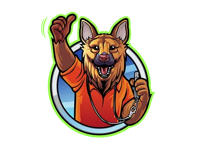 HERDER design gaming illustration logo vector