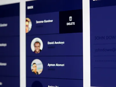 Mobile App UI – Edit Profile barber shop branding mobile app design profile ui small business ui ui ux ux