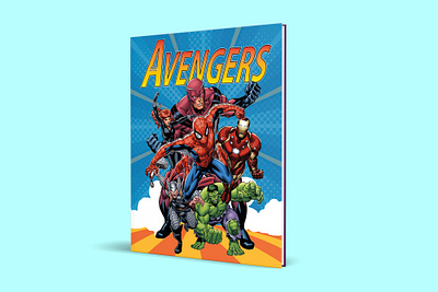 Comic coloring book cover design book book cover children book design children book illustrator coloring book cover design design graphic design illustration instagram post instagram post design kids kids coloring book kids coloring book cover
